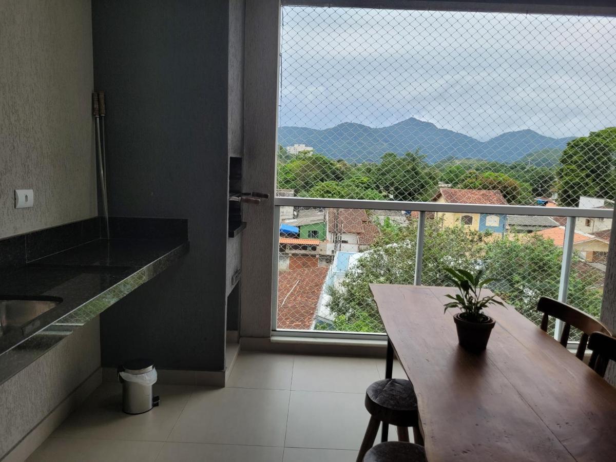 Apartamento Próximo A Praia Piscina E Area Gourmet Ubatuba Exterior foto